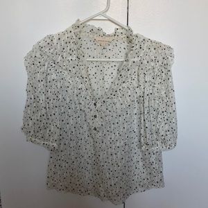 Fil Coupe Star Print Blouse